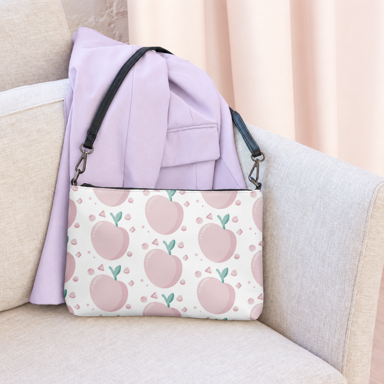 Peachy Joy Crossbody Bag - Image 6